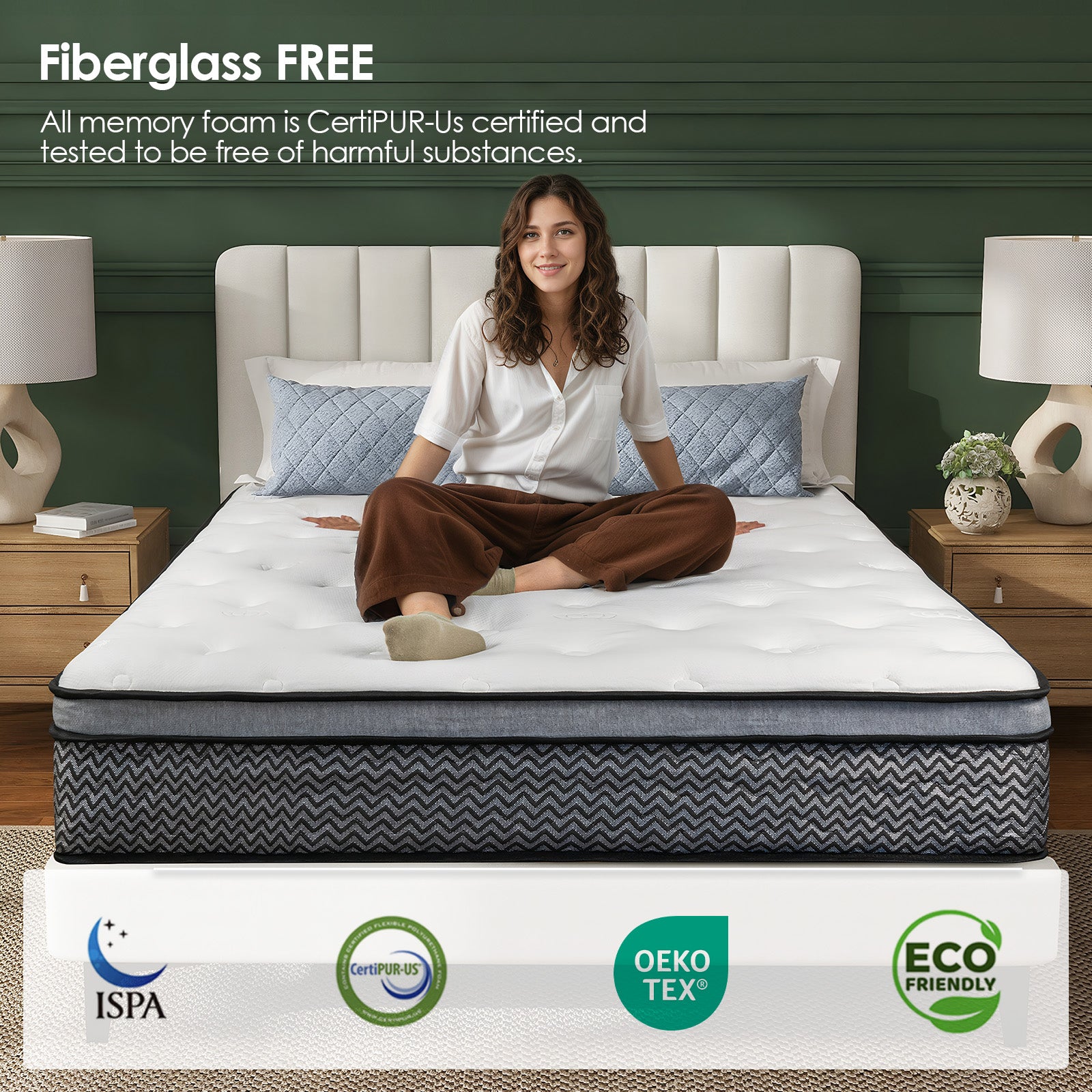 Queen Rose 10-Inch Hybrid Mattress – Signature Sleep