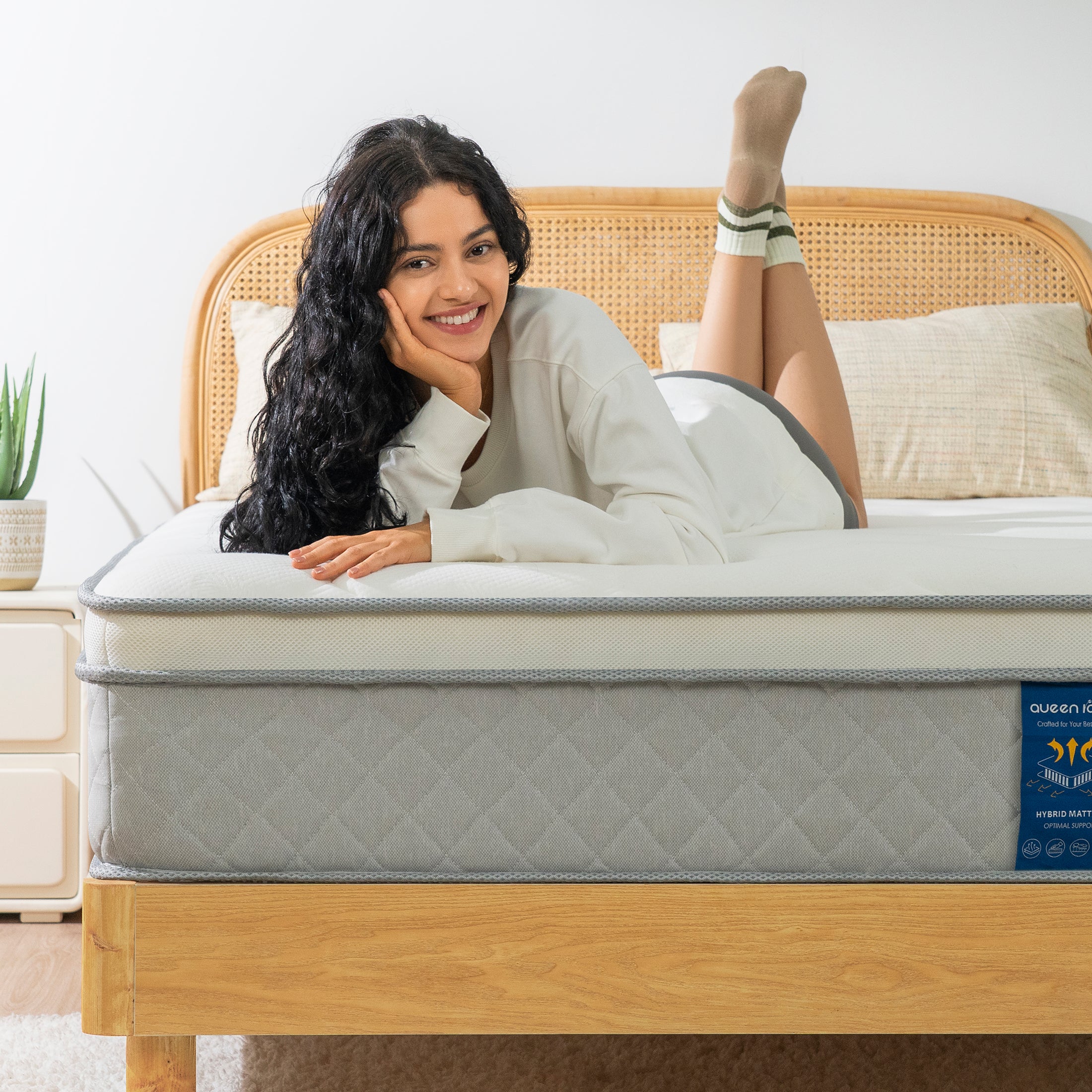 Queen Rose - Hybrid Mattress PLUS