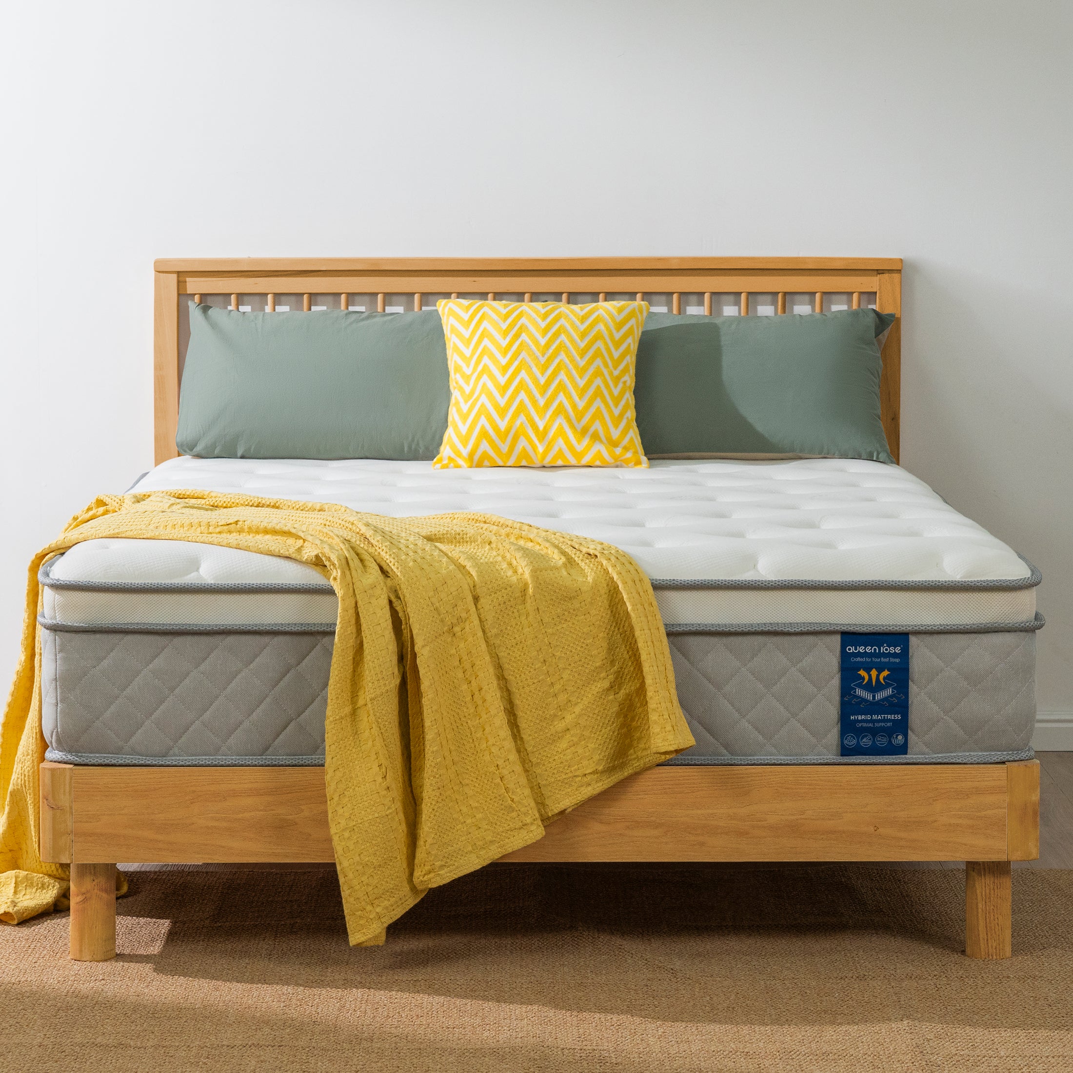 Queen Rose - Hybrid Mattress PLUS