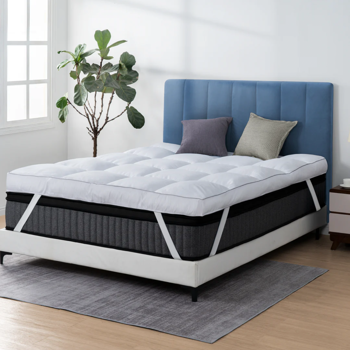 Mattress Topper - Bubble Fabric