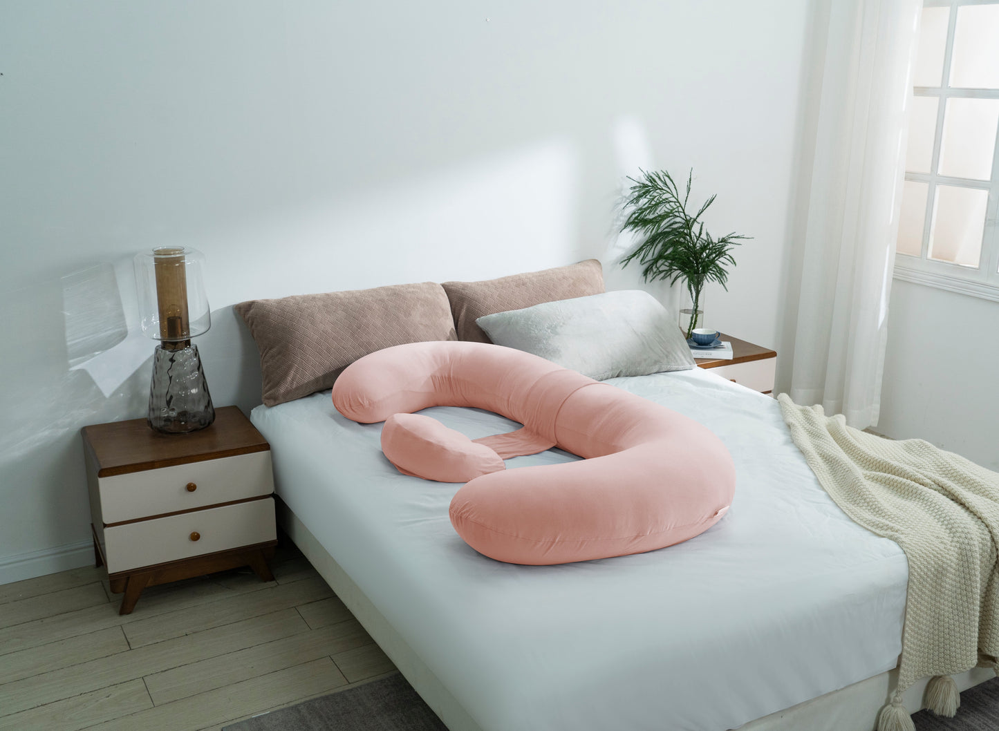 Classic E-Shaped Maternity Pillow