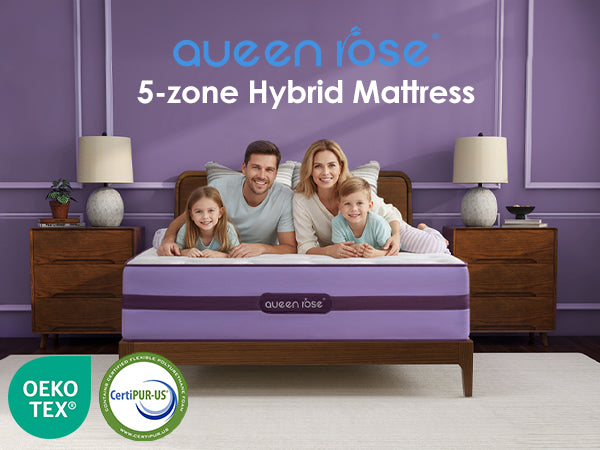 Queen Rose - Hybrid Mattress Cozy