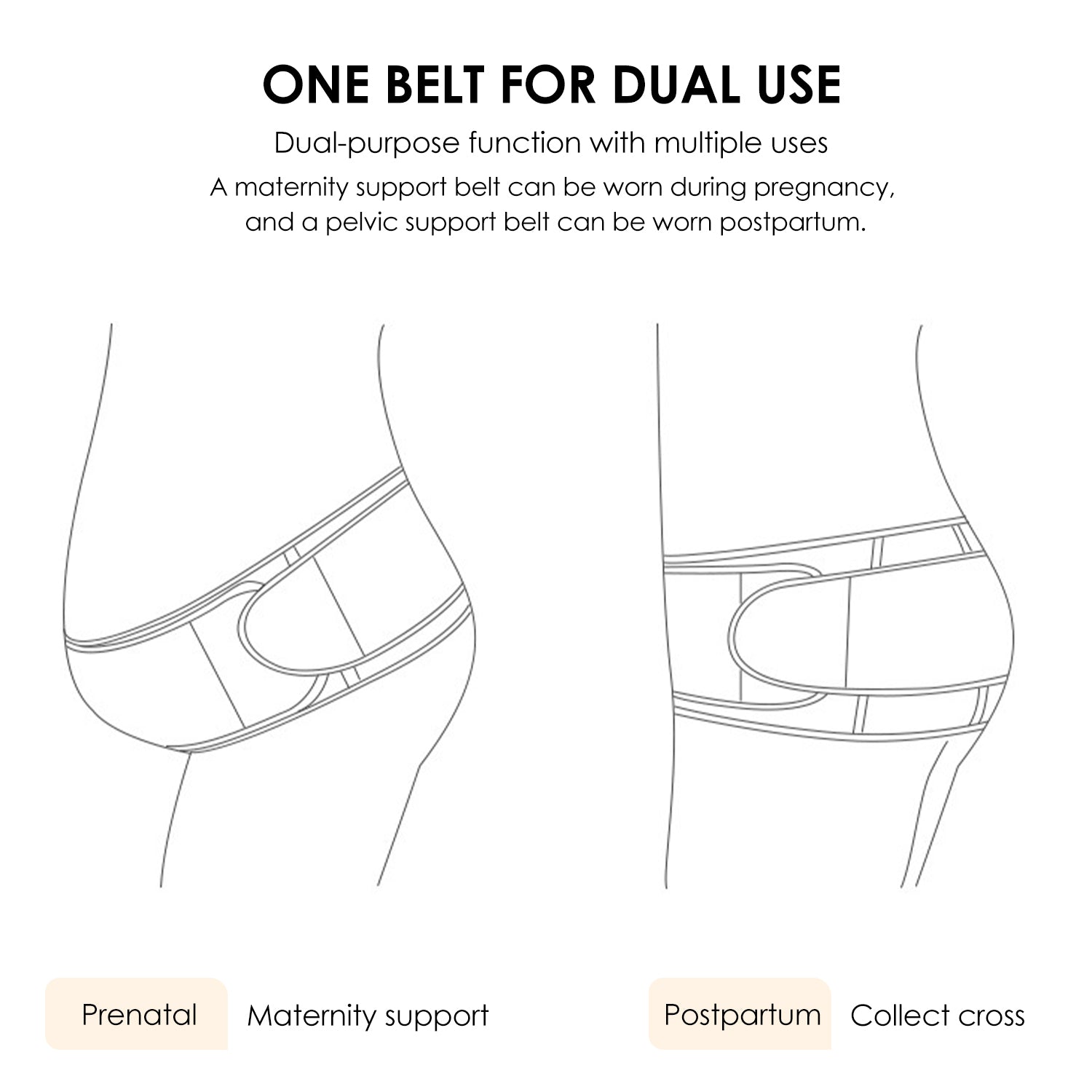 Lightweight Pregnancy Belly Band